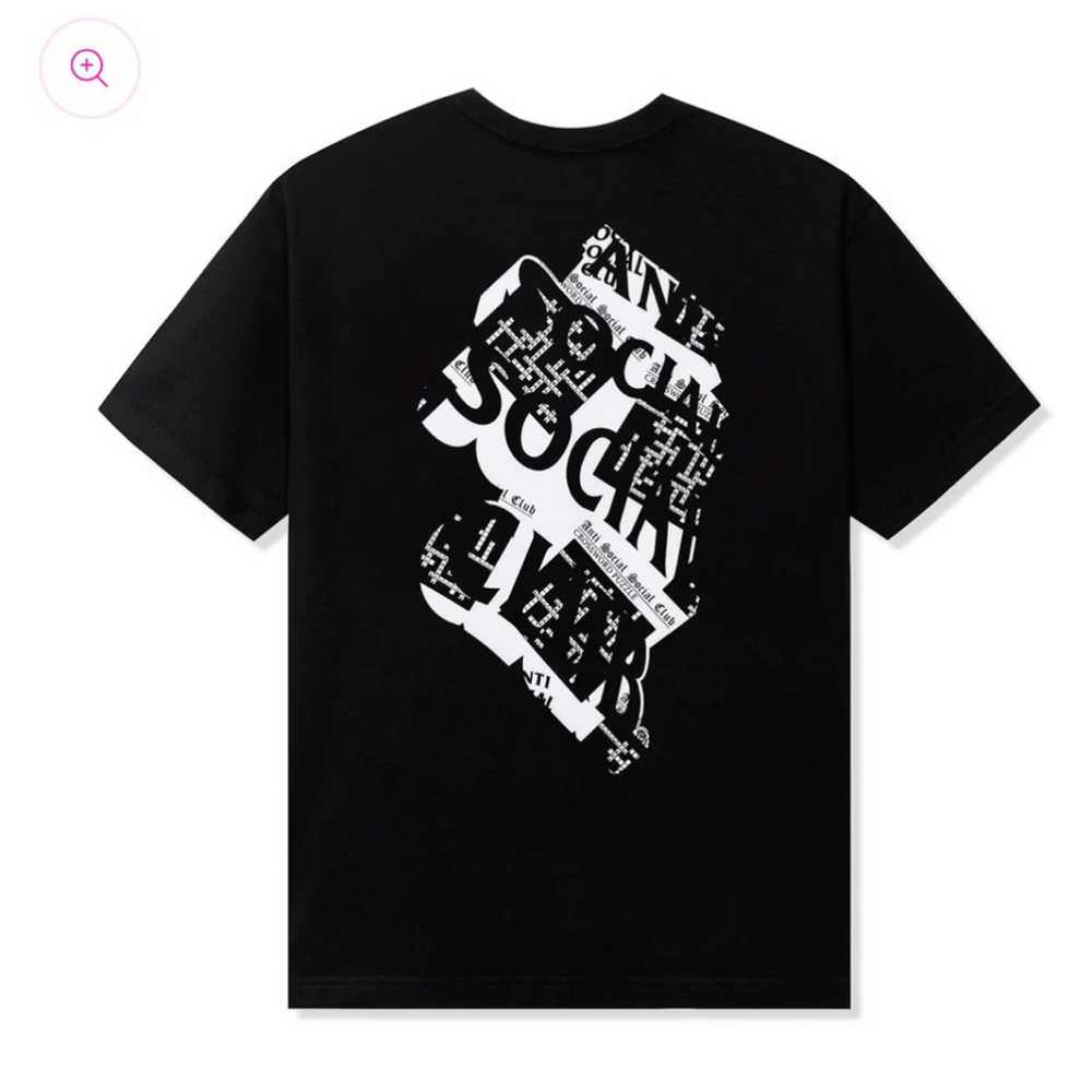 Brand New XL Anti Social Social Club "Guess What?
Tee" in Black!
